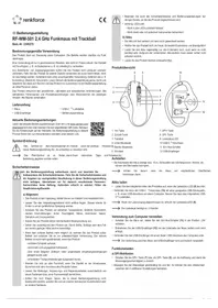 Notice Renkforce RF-WM-501 Souris