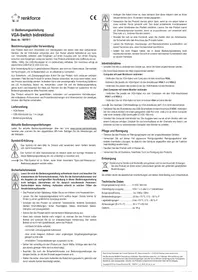 Notice Renkforce RF-3795622 Commutateur