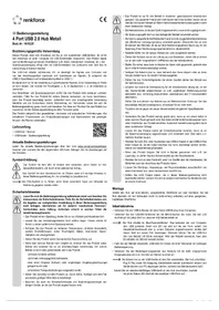 Notice Renkforce RF-4830984 Commutateur