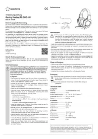 Notice Renkforce RF-GHD-100 Casque