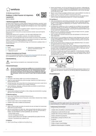 Notice Renkforce RF-PLP-202 Télécommande
