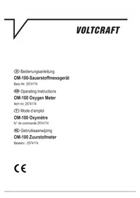 VOLTCRAFT OM-100 - Messgeräte