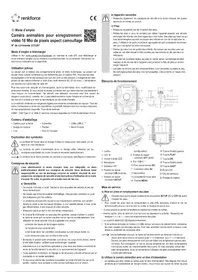 Notice Renkforce RF-HC-100 Appareil photo