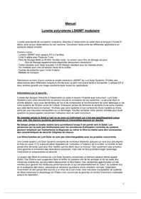 Notice Lunt Solar Systems LS60MT Jumelles