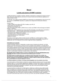Notice Lunt Solar Systems LS100MT Jumelles