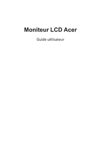 Notice ACER XZ320QKP3 Monitor