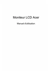 Notice ACER XZ342CUS3 Monitor
