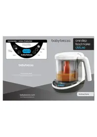 Notice Baby Brezza FOOD MAKER DELUXE Blender