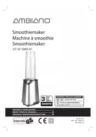 Notice Ambiano GT-SF-SMO-01 Blender