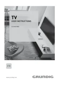 Notice GRUNDIG 32 GHB 5000 Télévision