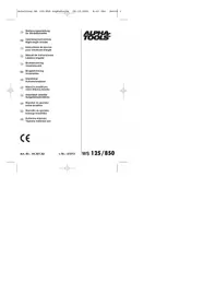 Notice Alpha Tools WS 125/850 Broyeur