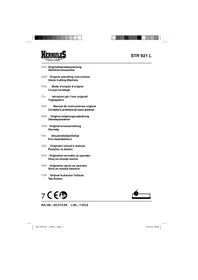 Notice Herkules STR 921 L Scie