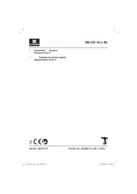 Notice McKenzie MK-CD 18 LI BL Perceuse
