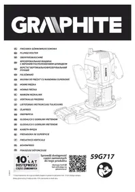 Notice Graphite 59G717 Fraiseuse
