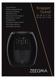 Notice Zeegma KNAPPER GRAND Friteuse