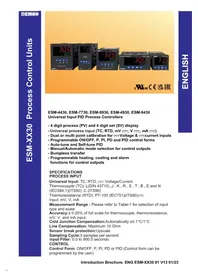 Notice Emko ESM-7730 Thermostat