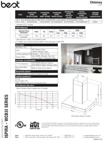 Notice BEST WCB3I36SBS Hotte