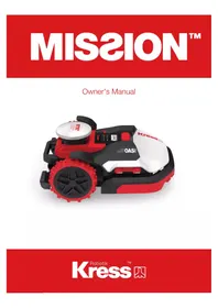 Notice KRESS MISSION RTKN KR161E Tondeuse à gazon