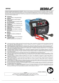 Notice DEDRA DEP030 Chargeur de piles