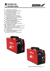 Notice DEDRA DESMI180 Poste à souder