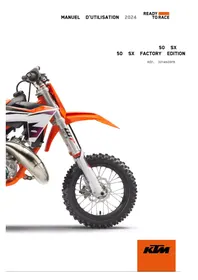 Notice KTM 50 SX (2024) Moto