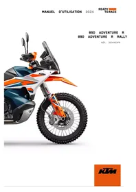 Notice KTM 890 ADVENTURE R RALLY (2024) Moto