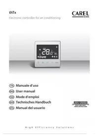 Notice Carel THTX Contrôle climatique