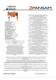 Notice Pansam A045120 Non catégorisé