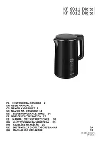 Notice AMICA KF 6011 Bouilloire