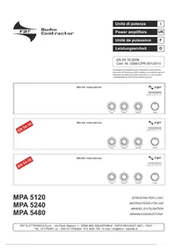 Notice FBT MPA 5120 Recepteur