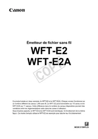 WFT-E2 CANON
