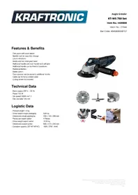 Notice Kraftronic KT-WS 750 SET Broyeur