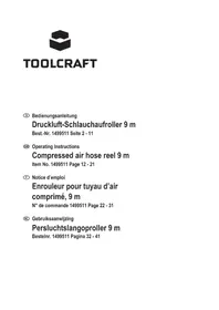 Notice Toolcraft TC-AHR 9 Tuyau d'arrosage