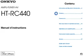 Notice ONKYO HT-RC440 Non catégorisé