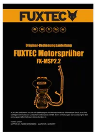 Notice Fuxtec FX-MSP2.2 Lutte antiparasitaire