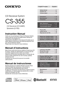 Notice ONKYO CS-355 Non catégorisé