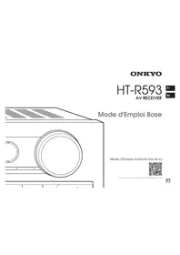 Notice ONKYO HT-R593 Non catégorisé