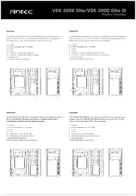Notice ANTEC VSK3000 ELITE Unite Centrale