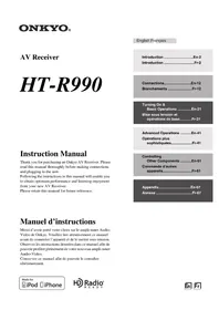 Notice ONKYO HT-S9400THX Non catégorisé