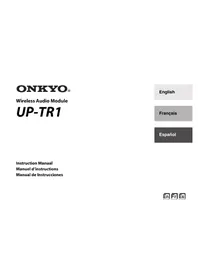 Notice ONKYO UP-TR1 Non catégorisé
