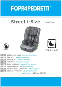 Notice Foppapedretti STREET I-SIZE Siège de voiture