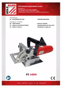 Notice Holzmann PJ 100A Fraiseuse