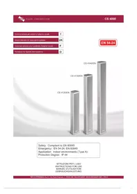 Notice FBT CS 4130/EN Haut-parleur