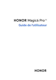 Notice HONOR MAGIC6 PRO Smartphone