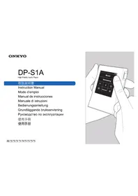 Notice ONKYO PD-S10B Non catégorisé