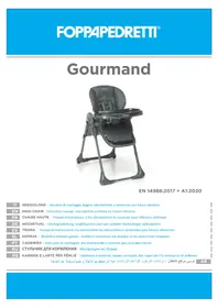 Notice Foppapedretti GOURMAND Chaise haute