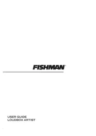 Notice Fishman LOUDBOX ARTIST Ampli guitare