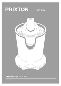 Notice Prixton BIO XP4 Extracteur de jus