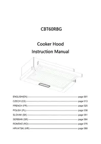 Notice CANDY CBT60RBG-07 Hotte