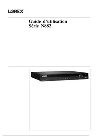 Notice Lorex N882A38B Magnétoscope